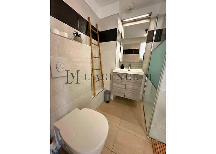 아파트 Bis Rivages 100m De La Plage, Lumineux 칼비