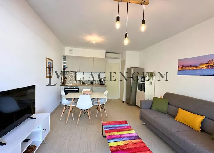 아파트 Bis Rivages 100m De La Plage, Lumineux